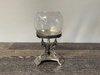 Silver and Glass Art Deco Fish Bowl