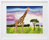 WILSAR-Giraffe 17x21"