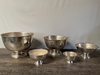 Smooth Silver Footed Bowl