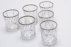 Crystal Whisky Glasses - Set of 6