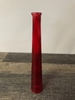 Red Glass Bud Vase B