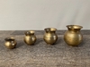 India Brass Bud Vase C