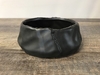 Black Ceramic Fabric Bowl - Small