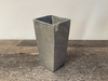 Silver Prism Vase