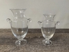 Smaller Crystal Greco Roman Vase