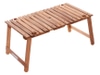 Beach Folding Table; Premium hardwood, compact,