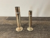 Medium Silver Stem Cylinder Bud Vase