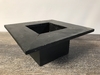 Black Wood Square Planter B