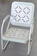Vintage Patio Chair, Metal