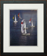 Cleared Color Photo; Five Sailboats