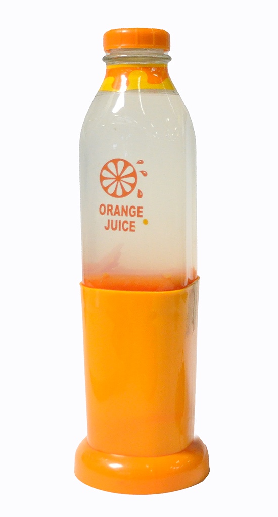 Orange juice store lava lamp