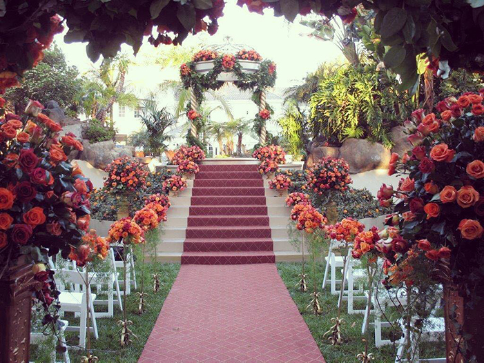 Fresh floral arrangements for film and tv in Los Angeles