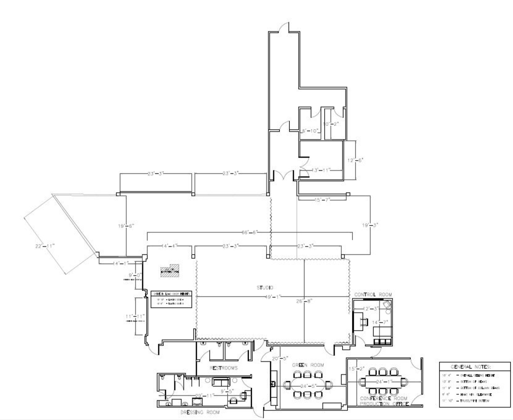 Floor Plan for BB Props