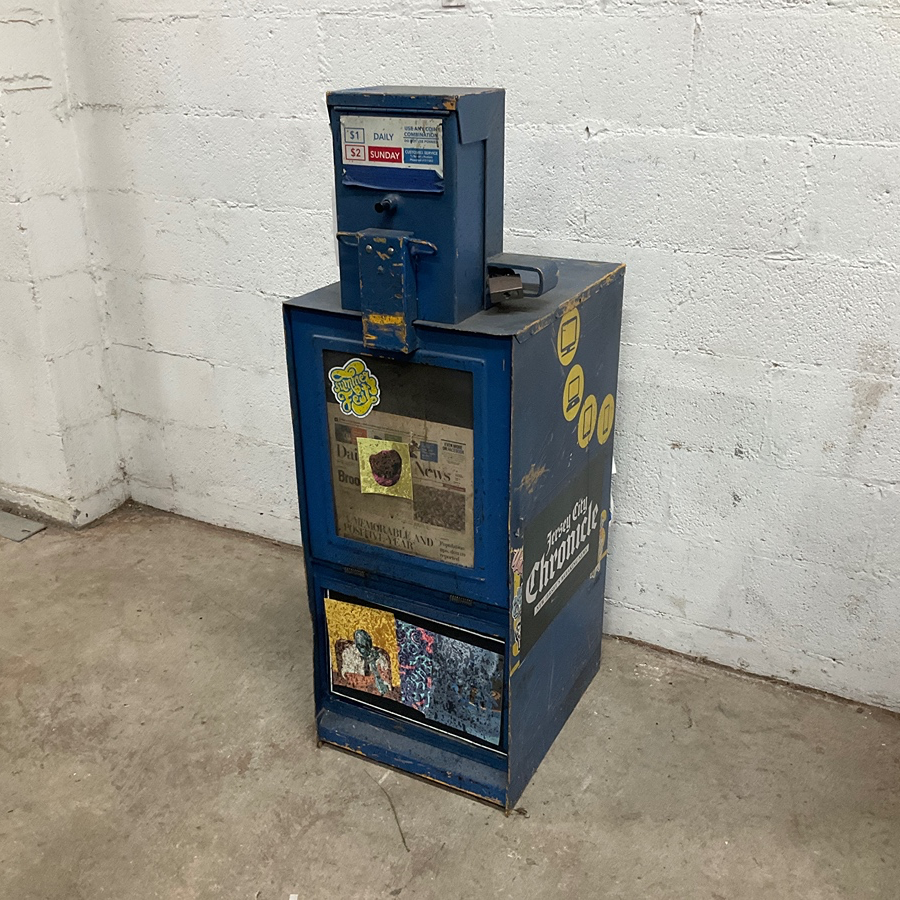 Vintage Newspaper Vending Machine | Weekly Rental in East Point